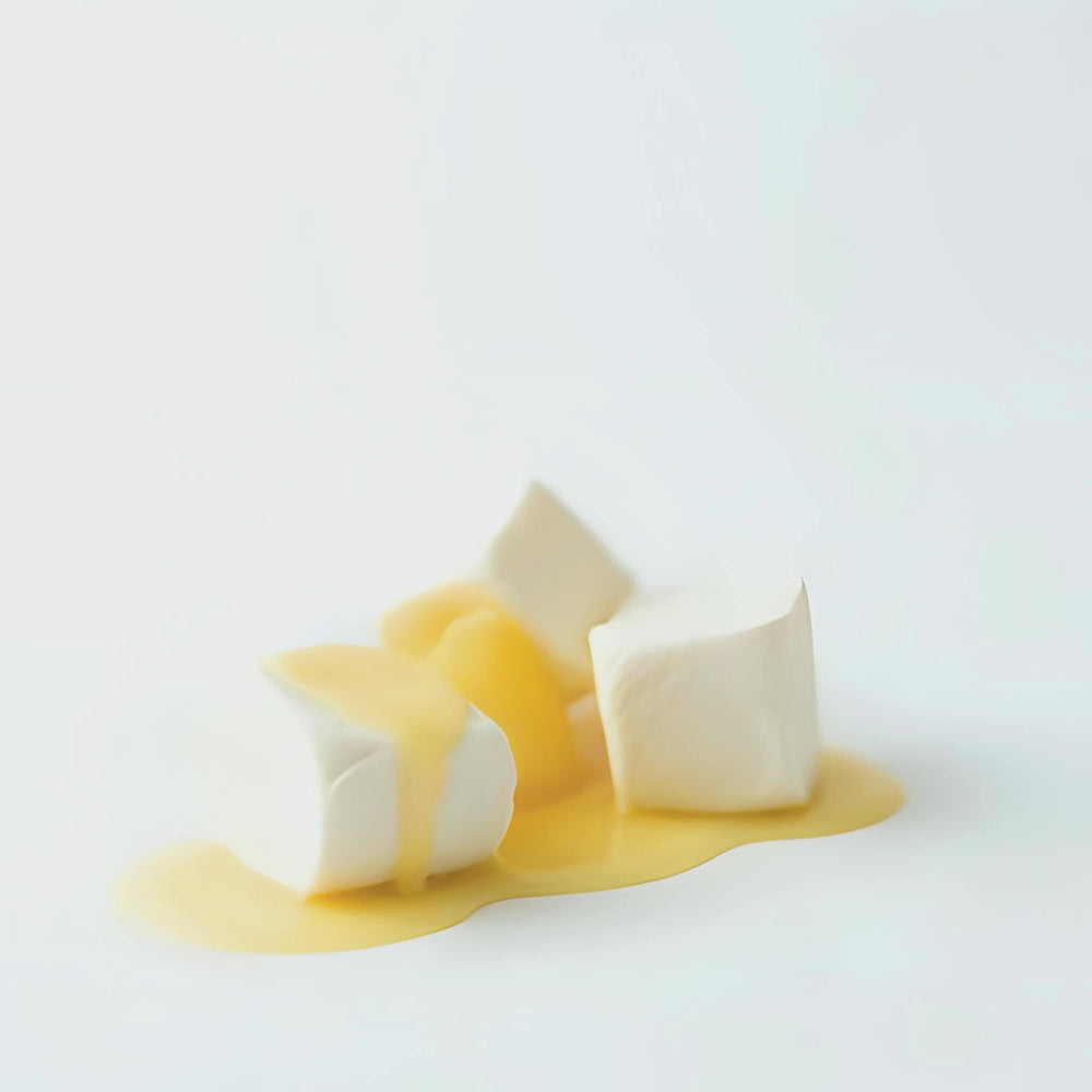 Butter Fluff Fragrance Notes. Top Notes: Melted Butter, Marshmallow. Middle Notes: Pastel Candies. Base Notes: Powdered Sugar.