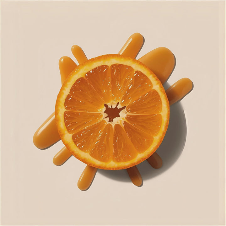 Orange Brulee Fragrance Notes. Top  notes: Blood orange, bergamot. Middle notes: Lavender, Cinnamon, Anise. Base notes: Caramel, Vanilla, Burnt Sugar.