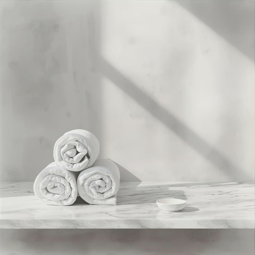 Spa Day Fragrance Notes. Top notes: Eucalyptus, clean laundry, cotton. Middle notes: Lavender, Chamomile, Rose. Base notes: Baby Powder, Sweet Musk.