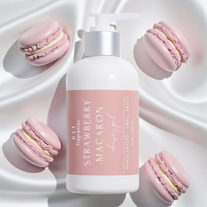 Strawberry Macaron Shower Gel