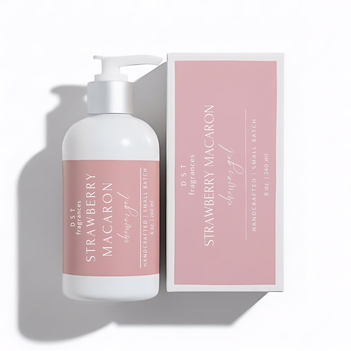 Strawberry Macaron Shower Gel